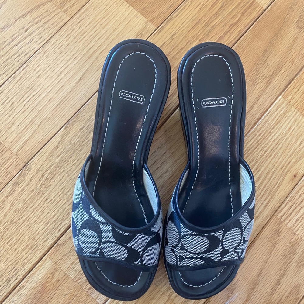 Coach wedges